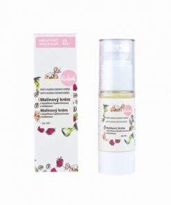Kvitok Denní malinový krém pro zralou pleť 40+ (30 ml) - s vitaminem e a kofeinem