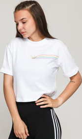 adidas Originals Pride Linear CR bílé XXL