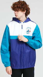 Mitchell & Ness Margin Of Victory Windbreaker Carlotte Hornets L