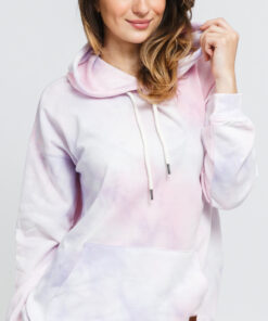 Roxy Ocean Goer Hoodie světle fialová / růžová